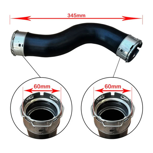 Upgrade Aluminium Intercooler&Hoses For Toyota Hilux 1GD-FTV 2.8L 2020-2023 - Bild 14 von 15