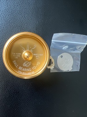 Tom Kuhn SB-2 Yo Yo Aluminum Ball Bearing What s Next 1998 Gold & Gap Tool