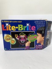 Vintage Mr. Potato Head Lite Brite Toy With Pegs  Box Tested 1998 Hasbro