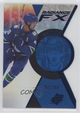 2023-24 SPx Radiance F/X Blue 51/299 Elias Pettersson #RFX-49 0tm