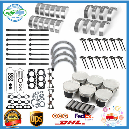 G6EA Engine Gasket Set-Pistons Rings-Conrod-Bearings Set For Hyundai Kia 2.7L - Bild 1 von 35