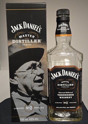 Jack Daniel's Master Distiller Series No. 2 Bottle (750ML) and Box