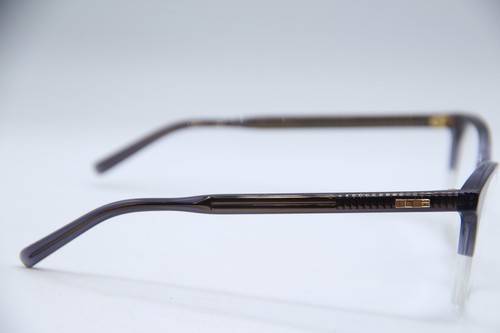 NEW BOUCHERON BC0010O 006 BLUE CLEAR BLACK GOLD AUTHENTIC EYEGLASSES 50-18 - Picture 4 of 5