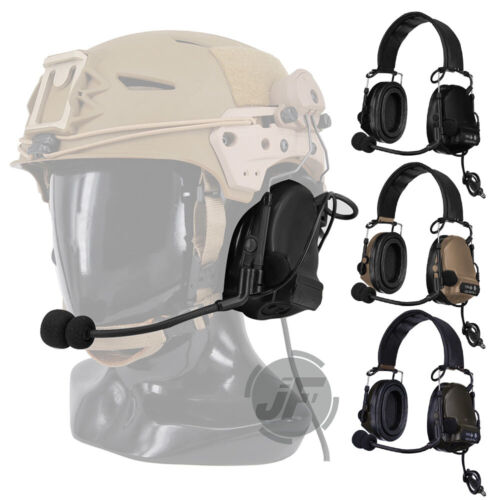 Taktyczny zestaw słuchawkowy FCS Comtac III strzelanie ochraniacz uszu przetwornik redukcja szumów - Zdjęcie 1 z 15