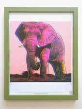 ANDY WARHOL ESTATE RARE VTG 1989 FRAMED LITHOGRAPH PRINT 