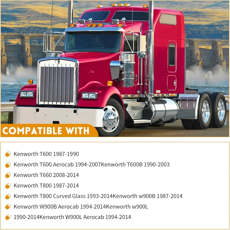 AC Heater Box w/Blower Motor For Kenworth W900/W900L,W900B,T600/T660,T800?Series Foto 2 de 4