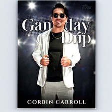 2025 Topps Series 1 Baseball Corbin Carroll Gameday Drip GD-23 Diamondbacks