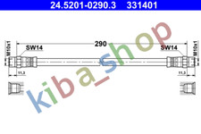 RIGHT OR LEFT BRAKE PIPE/HOSE FLEXIBLE FRONT L/R LENGTH 290MM M10X1/M10X1 FITS