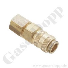 Schnellverschlusskupplung Steckkupplung Propan NW5 RVS8 - Camping Gas Steckdose