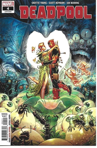DEADPOOL #4 NIC KLEIN VARIANT MARVEL COMICS 2018 NEW UNREAD BAGGED AND BOARDED