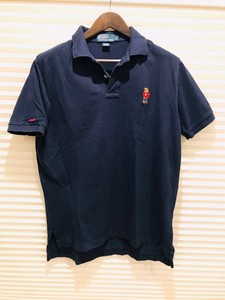 polo azul marino hombre