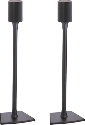 Sanus Fixed Height Speaker Stand for Sonos Era 100- Pair Black
