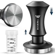 58.5mm Coffee Tamper Spring-loaded Espresso Tamper with 20lbs/30lbs Replaceme...