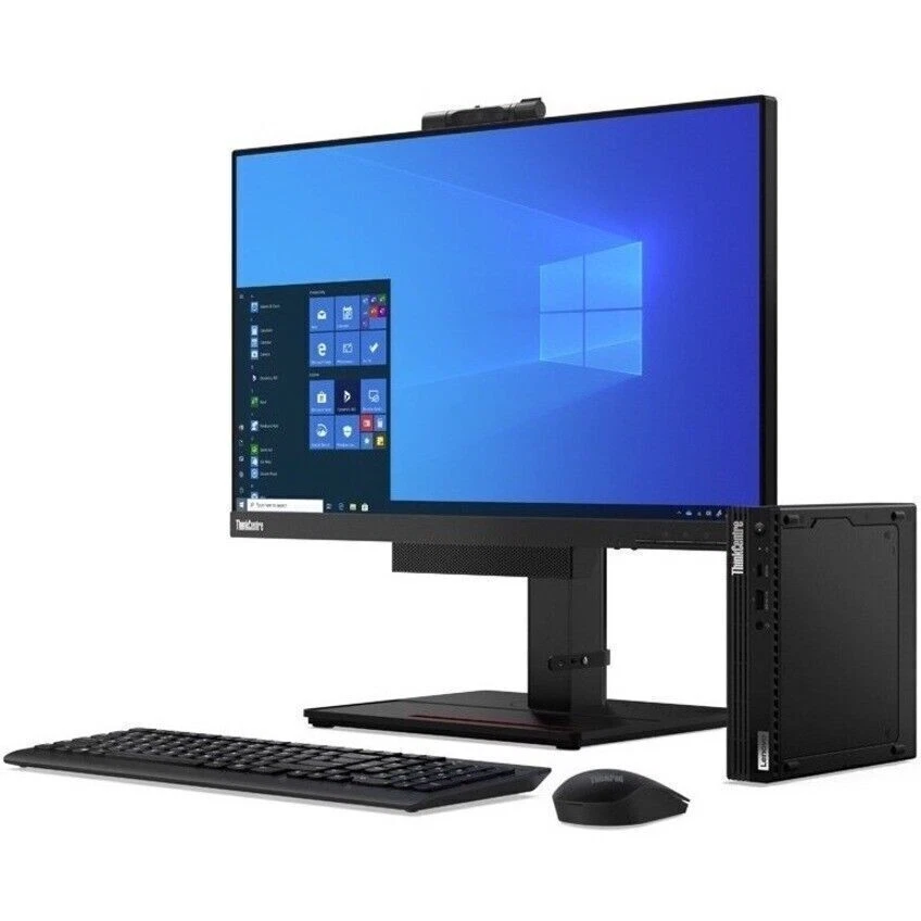 Lenovo 11JN002PUS ThinkCentre M75q Gen 2 Desktop Computer AMD Ryzen 5 PRO 5650GE - Image 3 of 4
