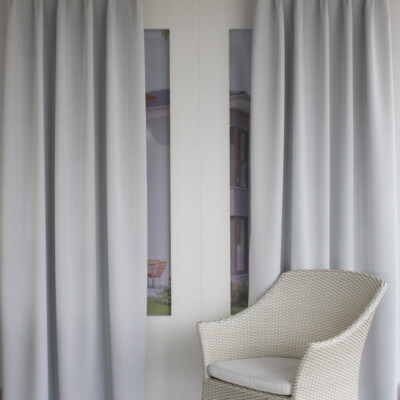 Vorhang Verdunkelungs Vorhänge Dekoschal Gardine blickdicht blackout OFFWHITE