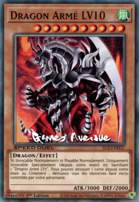 Yu Gi Oh Dragon Arm LV10 SGX3 FRI27 VF COMMUNE EBay yu-gi-oh-dragon-arm-lv10-sgx3-fri27-vf-commune-ebay
