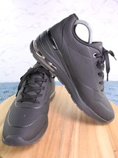 Skechers Womens Million Air Elevated 155401 Black Casual Shoes