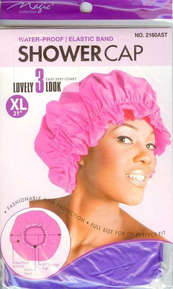 MAGIC Duschhaube LILA X - Large Größe Einheitsgröße