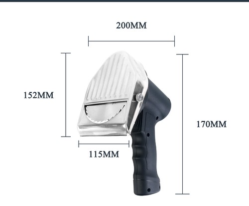 80W Portable Electric Doner Kebab Slicer Handheld 100mm Tooth Blade Kebab Cutter - Bild 11 von 11