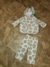 Unisex Carters Giraffe Costume Outfit Size 12 Months