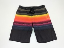 Hurley Phantom Men's Multicolor Striped Board Shorts Size 29