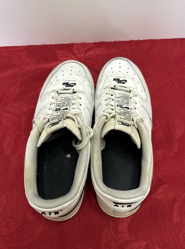 Nike Air Force 1 Double Air Added White Black Low Top Men's Size 8 - Picture 5 of 5