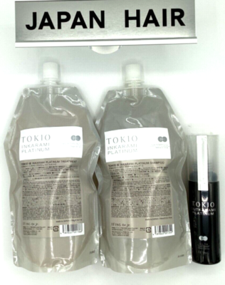 #ad #ad TOKIO Inkarami Platinum Shampoo Treatment Set 700ml g OUTKARAMI OIL TREATMENT $179.00