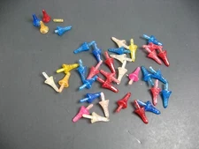 Vintage Glittery Astro Rocket Light Bulbs for Ceramic Christmas Tree