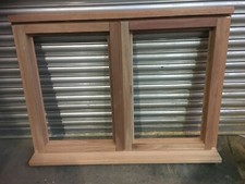 Double Glazed Windows Hardwood 1195mm x 1045mm 2 Side Openers Jeld Wen Window