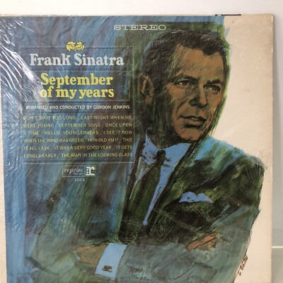 Frank Sinatra ''SEPTEMBER OF MY YEARS'' Vinyl LP 1965 Reprise Records FS-1014