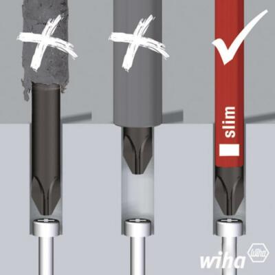 WIHA Bit SlimBit Electric Kruiskop 2831-12 PZ2 5.5 Nm Kopen? Bij - Foto 9