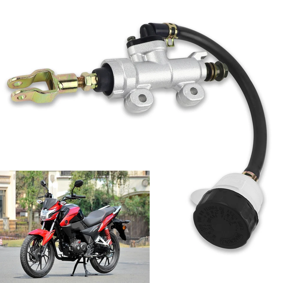 Cilindro maestro de freno hidráulico trasero trasero 10 mm 45 mm PIT Quad Dirt Bike ATV Buggy Foto 3 de 4