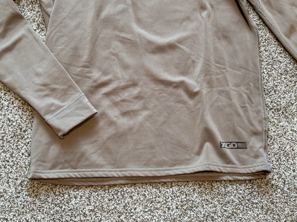 XGO Long Sleeve Sz S Thermal Tops Phase 4 Acclimate Dry Heavyweight Fleece USMC - Image 3 of 4