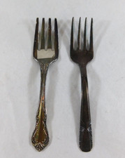 Vintage Wm A Rogers  Wm Rogers  Son Silverplate Child Forks