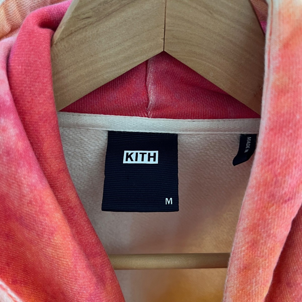 パーカー・フーディ Kith Tie Dye Williams III 3 Hoodie SS 21 2021 RARE Kith Design Studios William III Tie Dye Pink Green