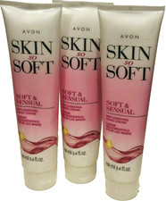 AVON SKIN SO SOFT SOFT SENSUAL HAND CREAM, BUNDLE OF 3 - FREE SHIPPING