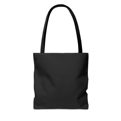 Black Tote Bag Reusable Shopping Tote Bag College Bag Shoulder Chic Boss Lady - Picture 14 of 20