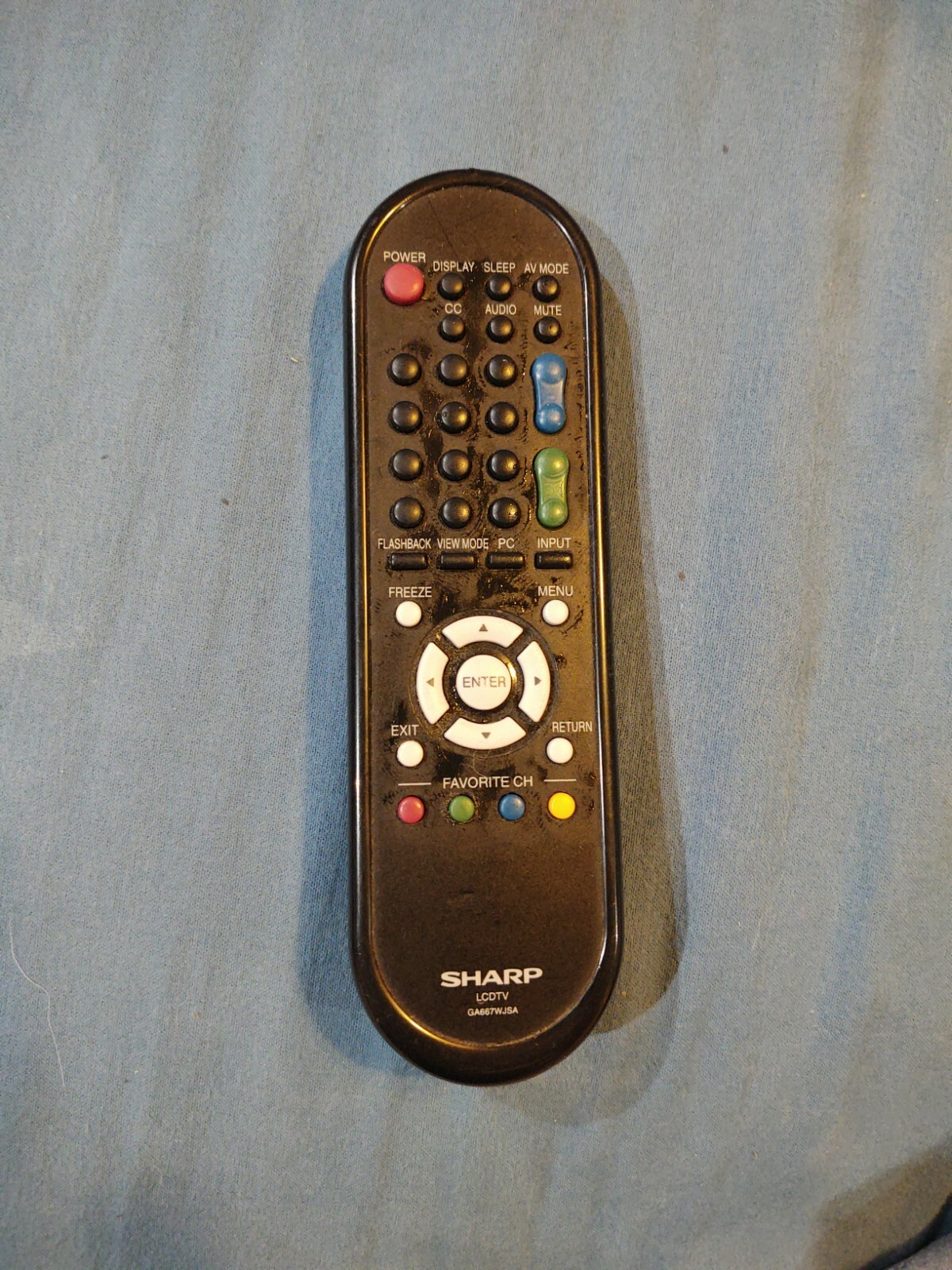Replace GA667WJSA RRMCGA667WJSA Remote for Sharp LCD TV LC32D44U