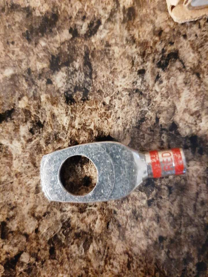 Panduit LCAX8-38-L  Flex Lugs; # 8 AWG; One Hole 3/8" STR QTY-50ea - Image 3 of 4