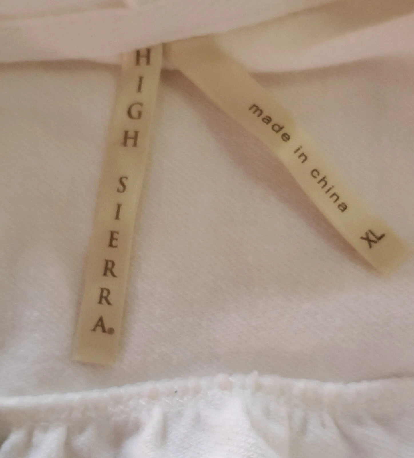 OFF WHITE Felpa con cappuccio alta Sierra donna cerniera intera floreale tasche manica lunga XL crema