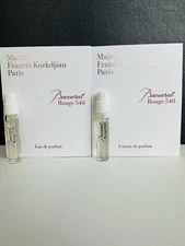 Baccarat Rouge 540 & Extrait by Maison Francis Kurkdjian Vial Sample 2ml (2pcs)