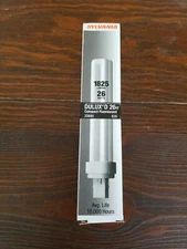 Lot of 5 Sylvania Dulux D 26W Compact Fluorescent 20680 Bulbs -- New