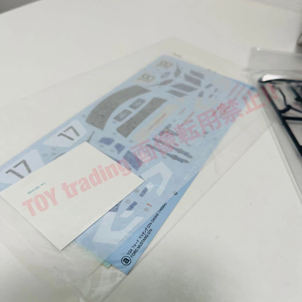 Tamiya 1/24 Ford Mustang GT4 Sports car series No.354 plastic model - Image 3 of 3