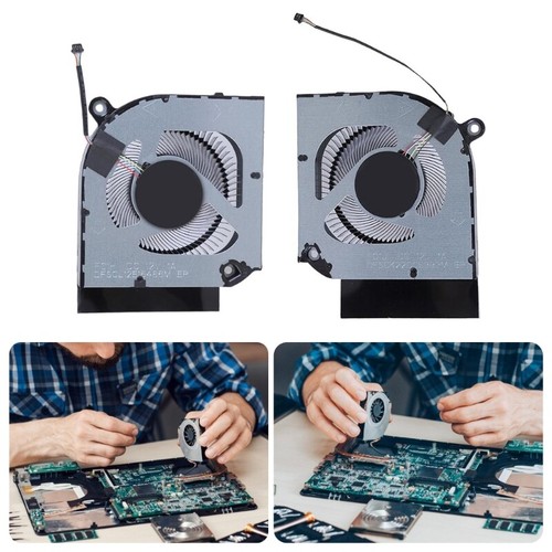 CPU GPU Fan Laptops Cooling Fan DC12V 4Pin Radiators for 16 PHN16-71 - Photo 2/11
