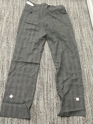 VINTAGE Pierre Cardin Dress Pants Slacks 35 Pinstriped