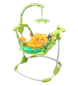 green baby jumper