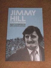 JIMMY HILL CELEBRATION PROGRAMME COVENTRY CATHEDRAL City FC football Memorial --