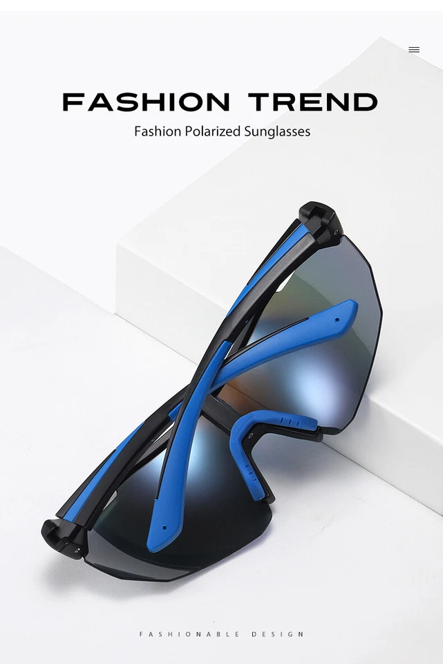 Gafas de sol deportivas polarizadas para hombres mujeres jóvenes béisbol ciclismo correr conducción Foto 3 de 4