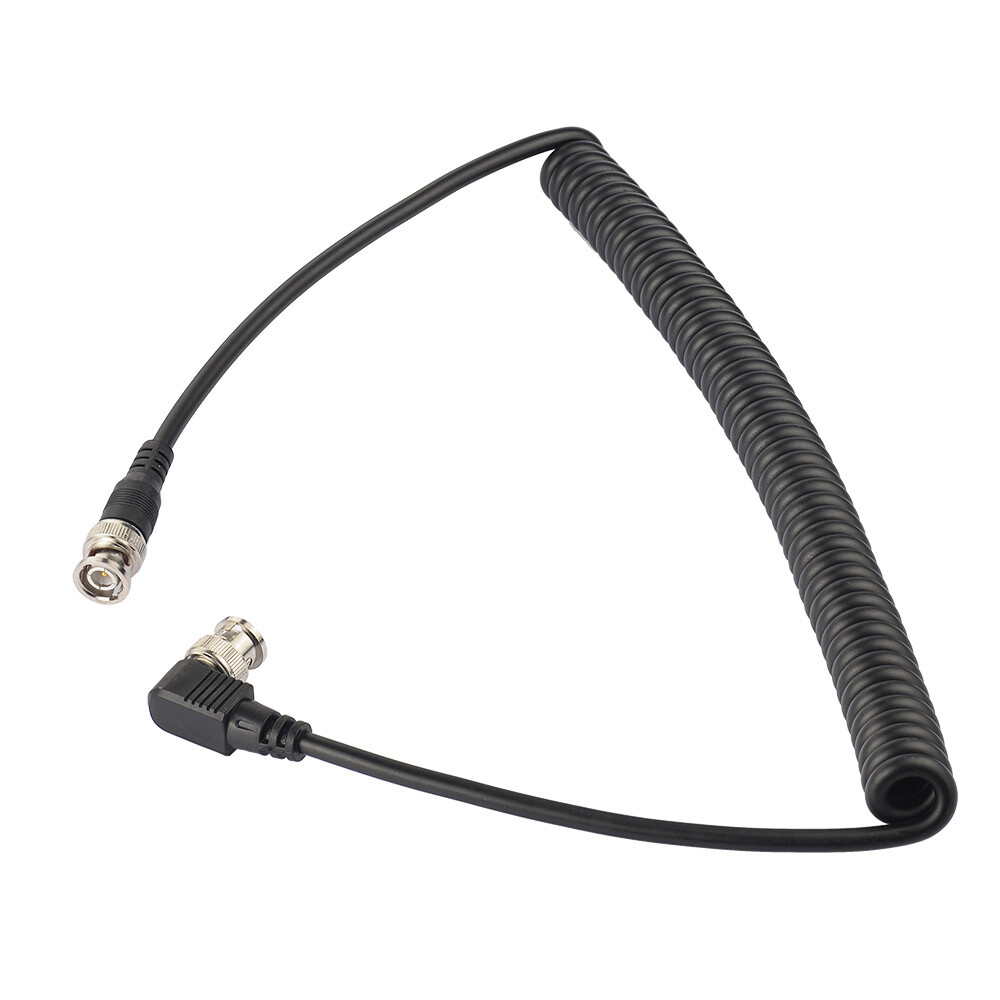 6G HD-SDI BNC Male to Plug Coiled Spring Video Cable SONY RED ARRI Teradek 75Ohm 6G HD-SDI BNC Male to Plug Coiled Spring Video Cable SONY RED ARRI Teradek 75Ohm