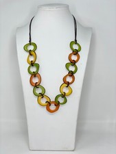 Handmade Tagua Nut Set Necklace And Earrings